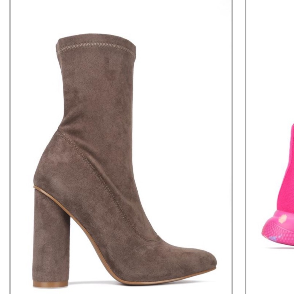 Suede tan boots beautiful and comfortable!
